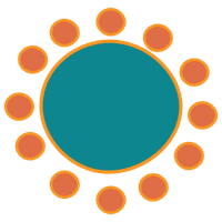 Sun Symbol - 5WCWS Logo